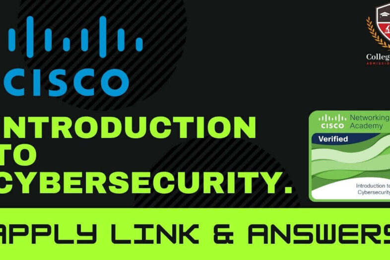 Cisco Introduction to Cyber Security apply and Answers Thumbnail